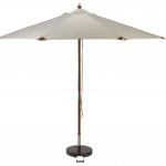 STURDI PLUS Wood 3m Round Parasol