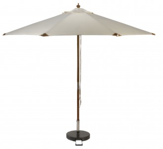 STURDI PLUS Wood 3m Round Parasol