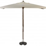 STURDI PLUS Wood 3m x 2m Rectangular Parasol