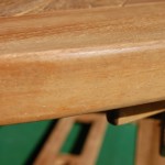 Teak Oval Extending Table