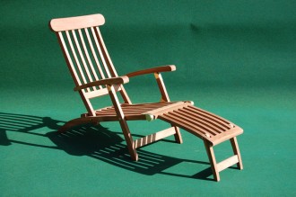 Teak Steamer Chair