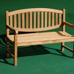 Teak Lion Bench 130 cm