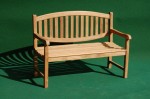 Teak Lion Bench 130 cm