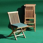 teak folding chair