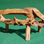 Teak Root Bench Extra Large