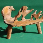 Teak Root Bench Large