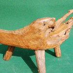 Teak Root Bench Small