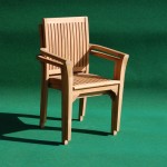 Teak Stacking Chair