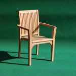 Teak Stacking Chair