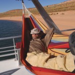 barbados rainbow hammock boat